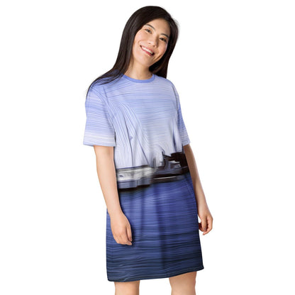 The Sleeping Yachts (at Afternoon) - Womens T-Shirt Dress
