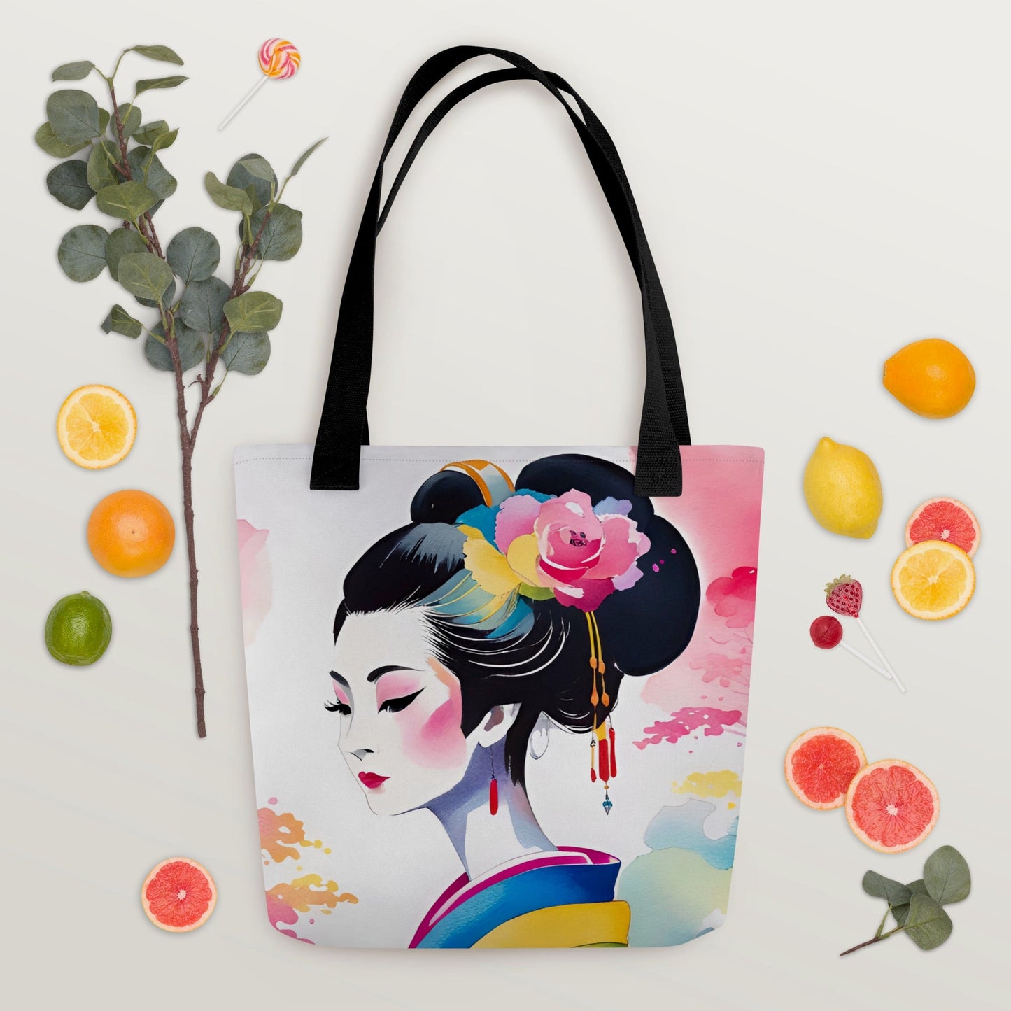 Geisha Girl - Tote Bag - iSAW Company