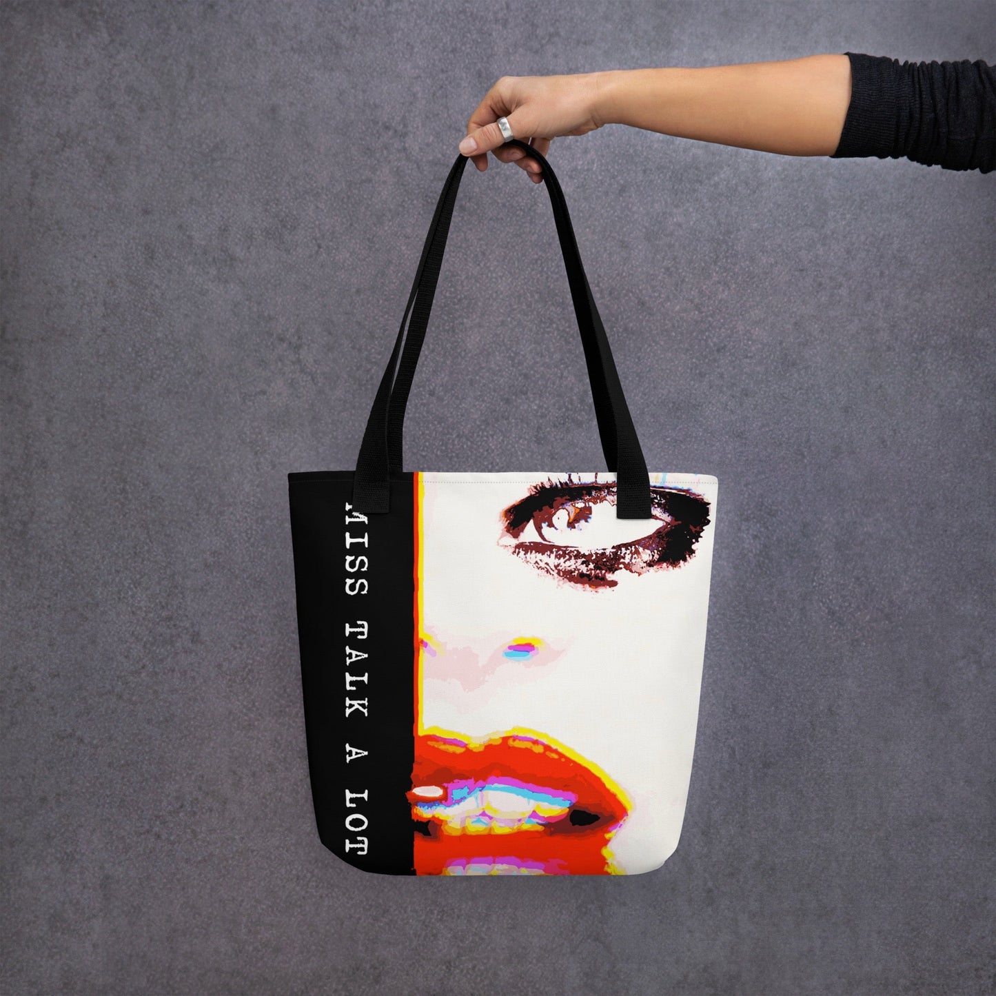 Miss Talk A Lot - Tote Bag - iSAW Company