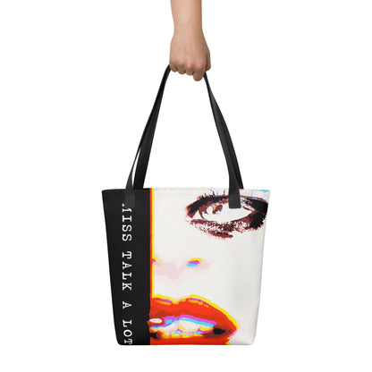 Miss Talk A Lot - Tote Bag - iSAW Company