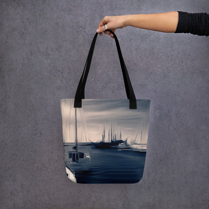 The Sleeping Yachts (at Sunrise) - Tote Bag