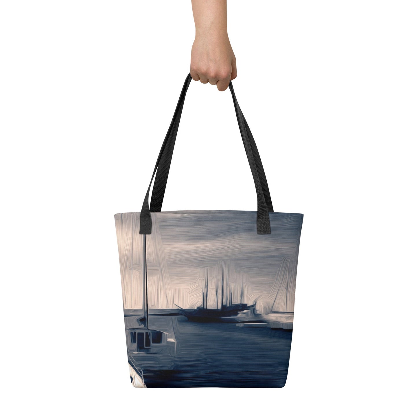 The Sleeping Yachts (at Sunrise) - Tote Bag