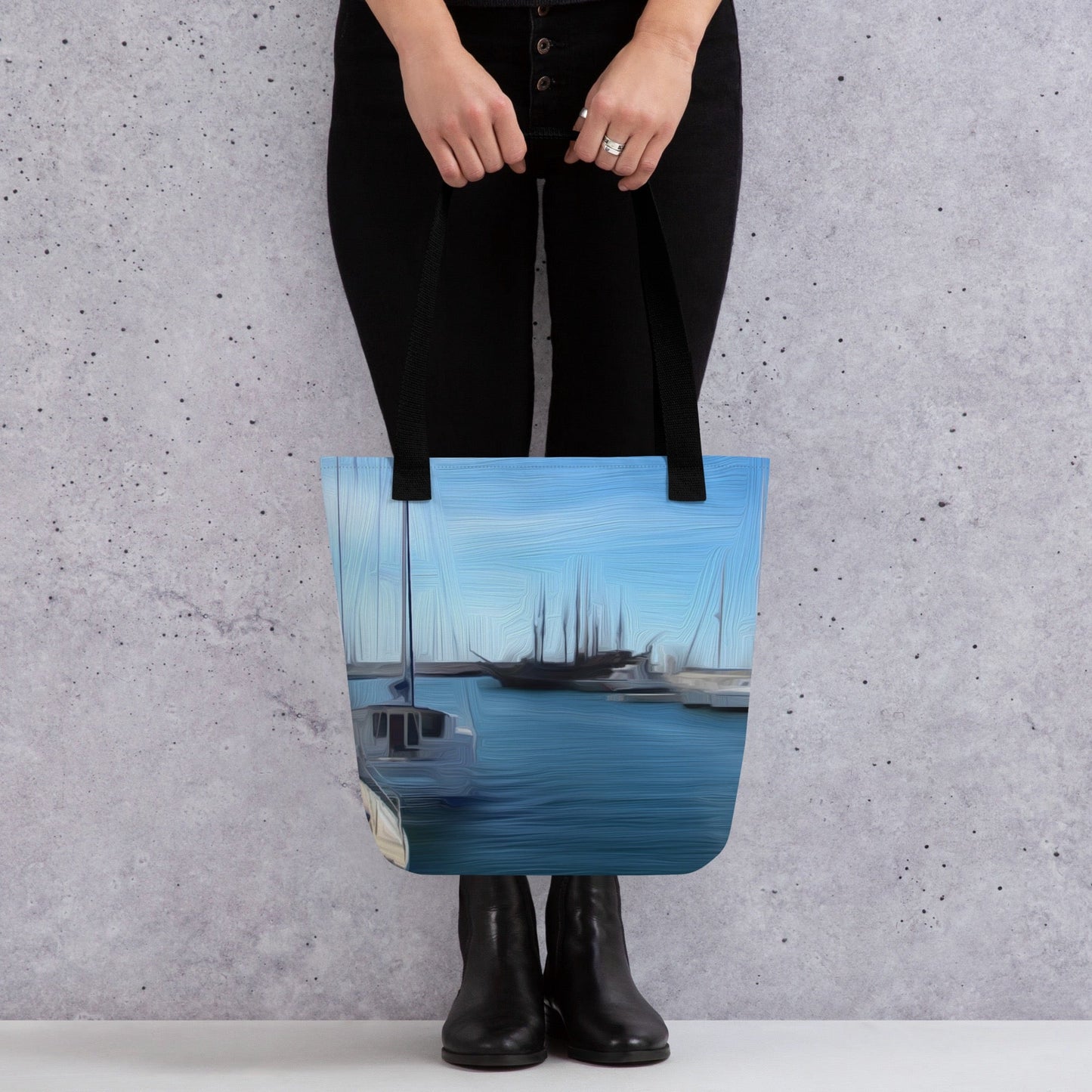 The Sleeping Yachts (at Morning) - Tote Bag