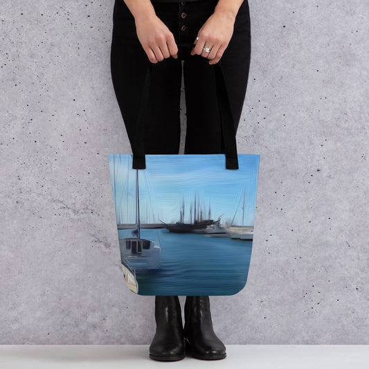 The Sleeping Yachts (at Morning) - Tote Bag