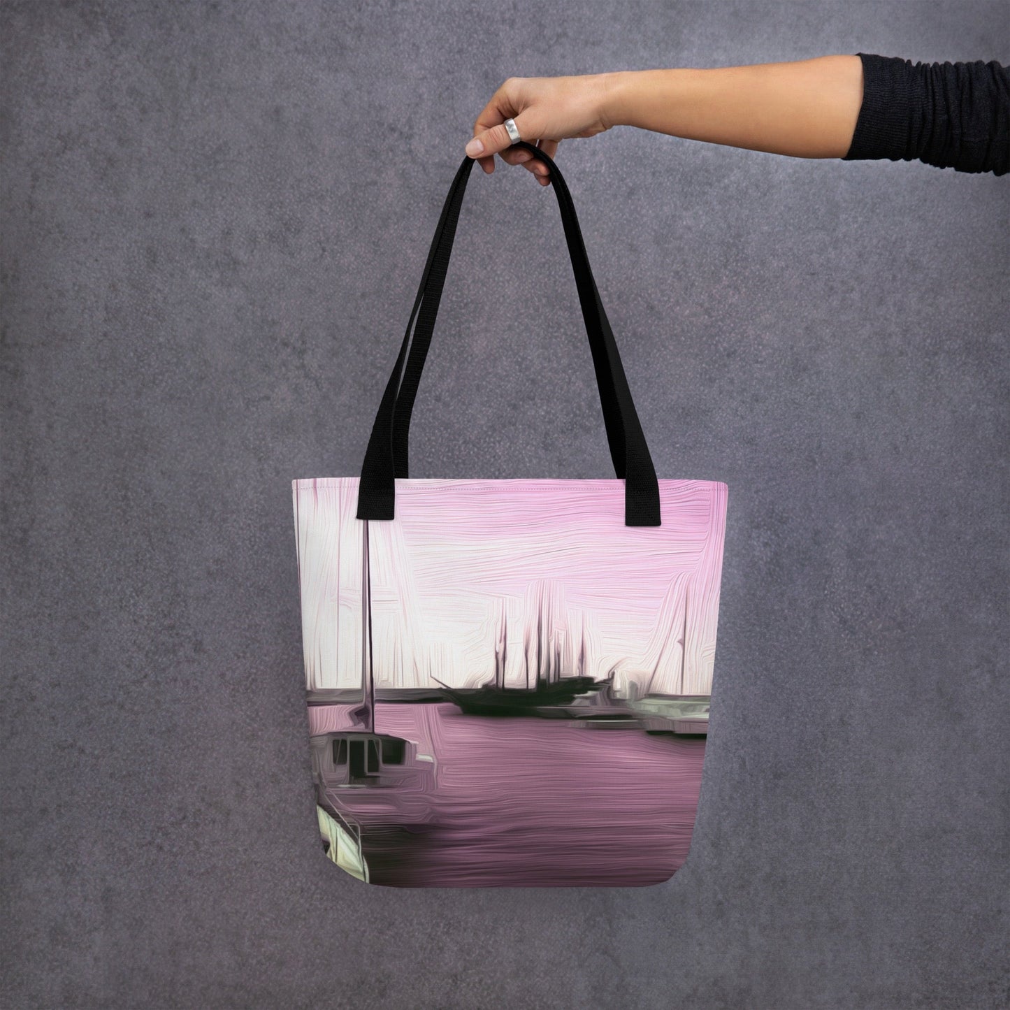 The Sleeping Yachts (at Evening) - Tote Bag