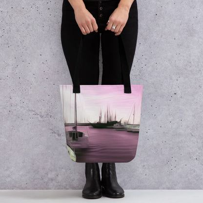 The Sleeping Yachts (at Evening) - Tote Bag
