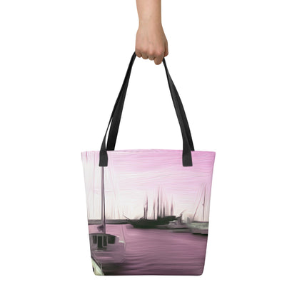 The Sleeping Yachts (at Evening) - Tote Bag