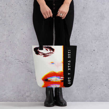 Miss Talk A Lot - Tote Bag - iSAW Company