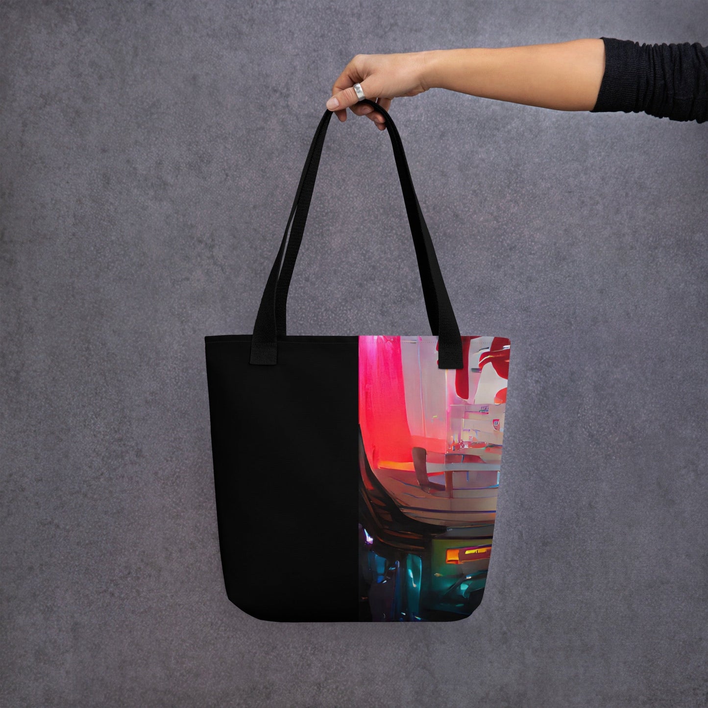 Half Black Half Báijiǔ - Tote Bag