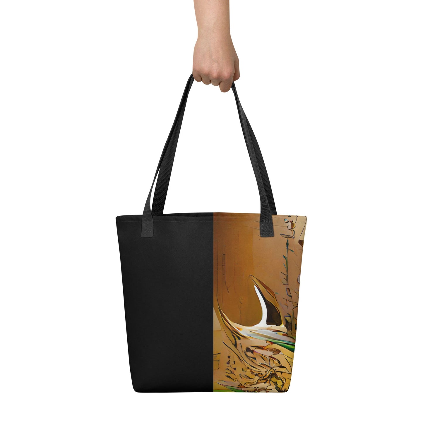 Half Black Half Gāolàng - Tote Bag
