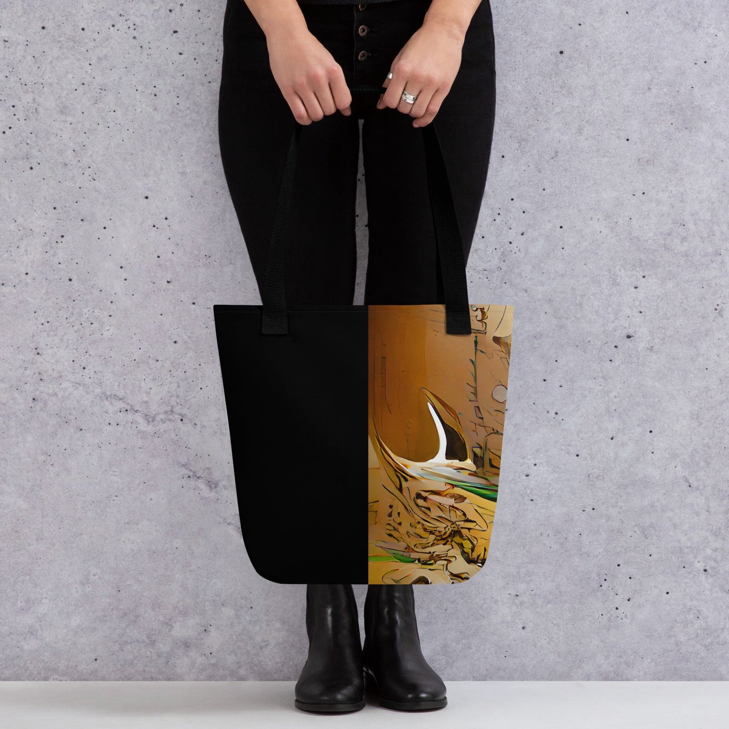 Half Black Half Gāolàng - Tote Bag