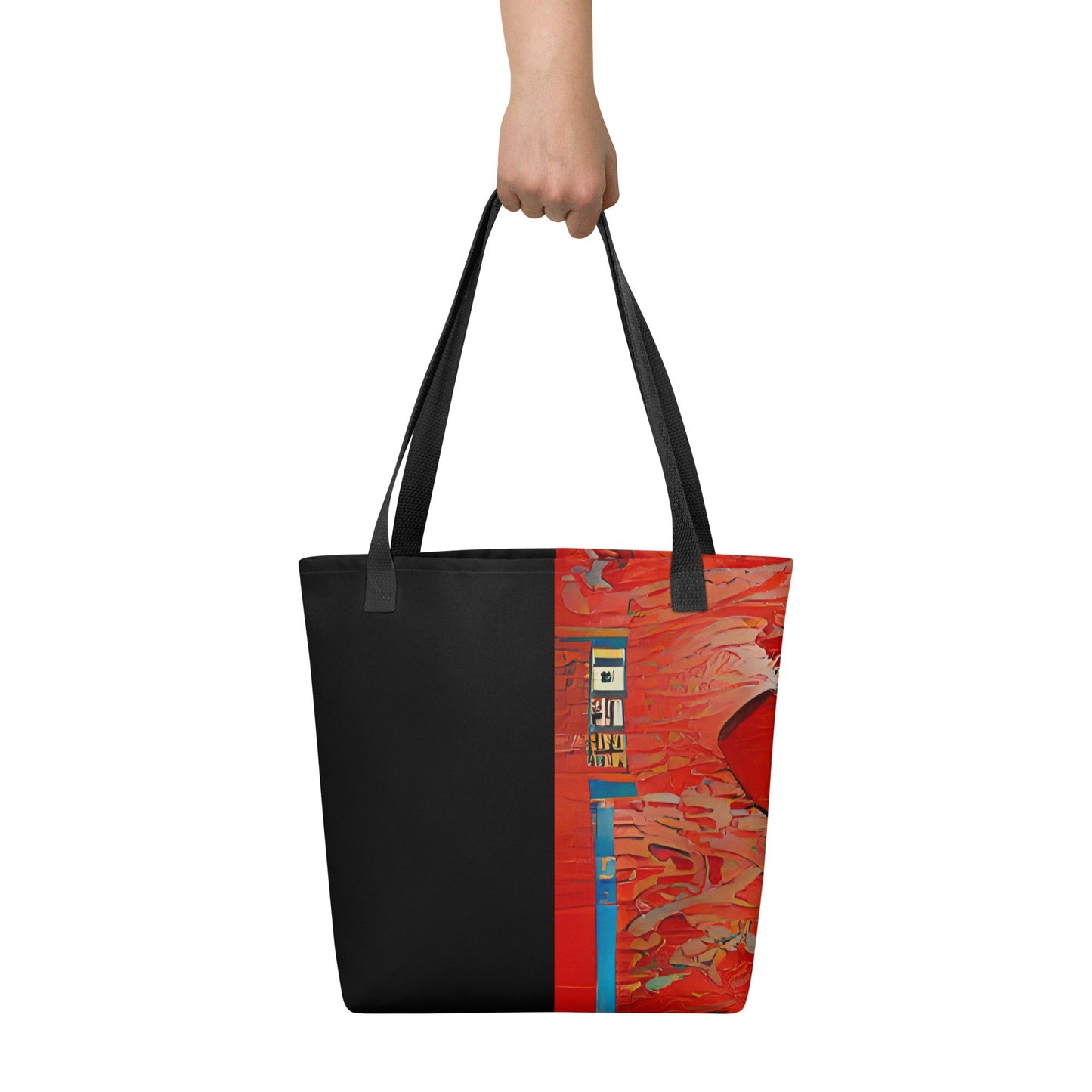 Half Black Half Hónghǎi - Tote Bag