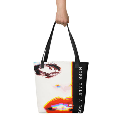 Miss Talk A Lot - Tote Bag - iSAW Company