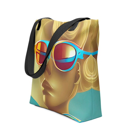 Retro Cool Blue - Tote Bag - iSAW Company
