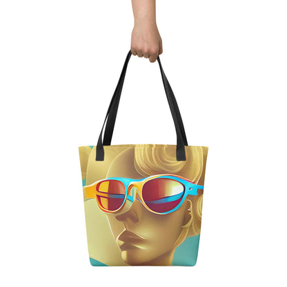 Retro Cool Blue - Tote Bag - iSAW Company