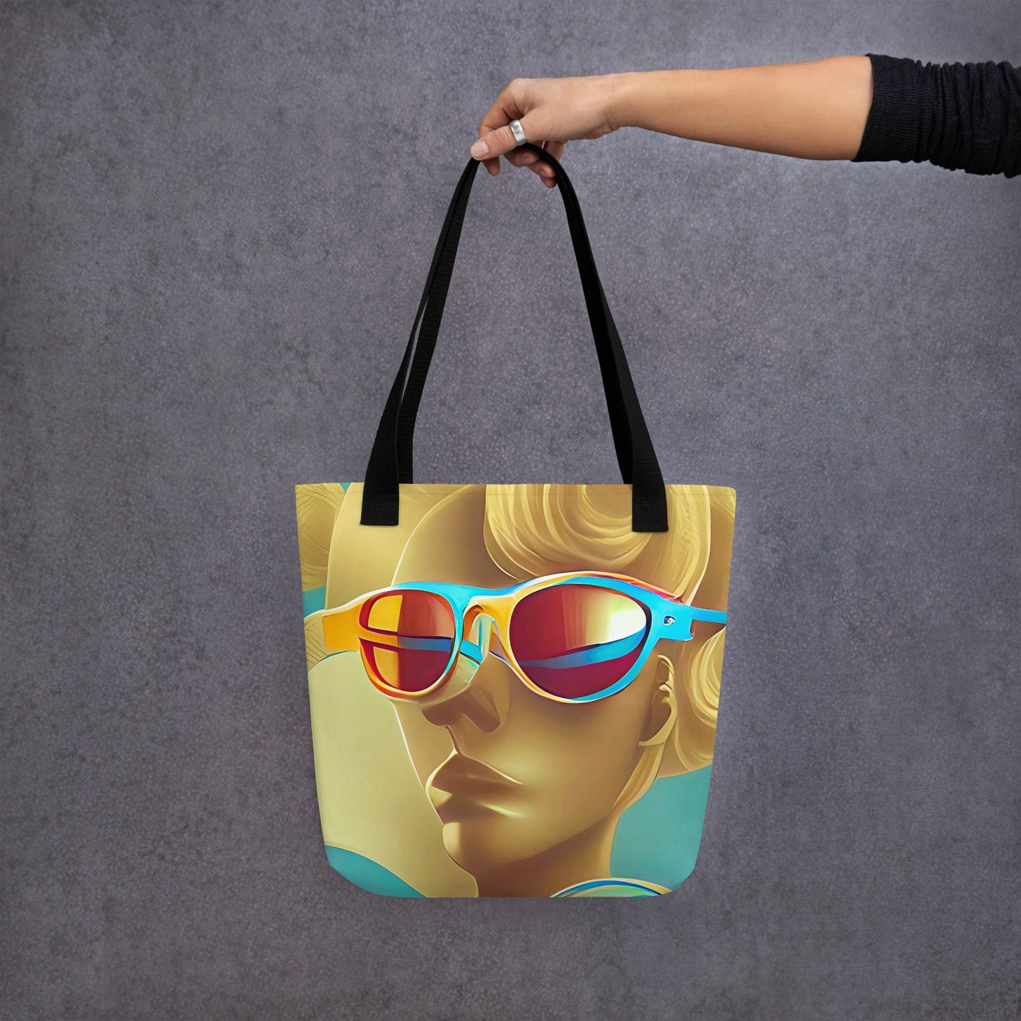 Retro Cool Blue - Tote Bag - iSAW Company