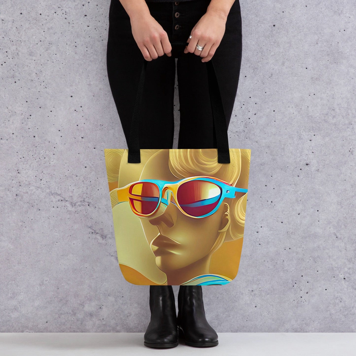 Retro Cool Orange - Tote Bag - iSAW Company