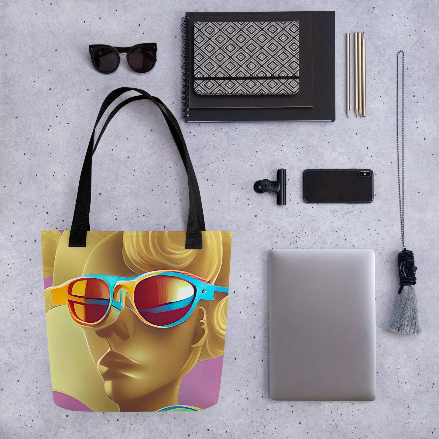Retro Cool Pink - Tote Bag - iSAW Company