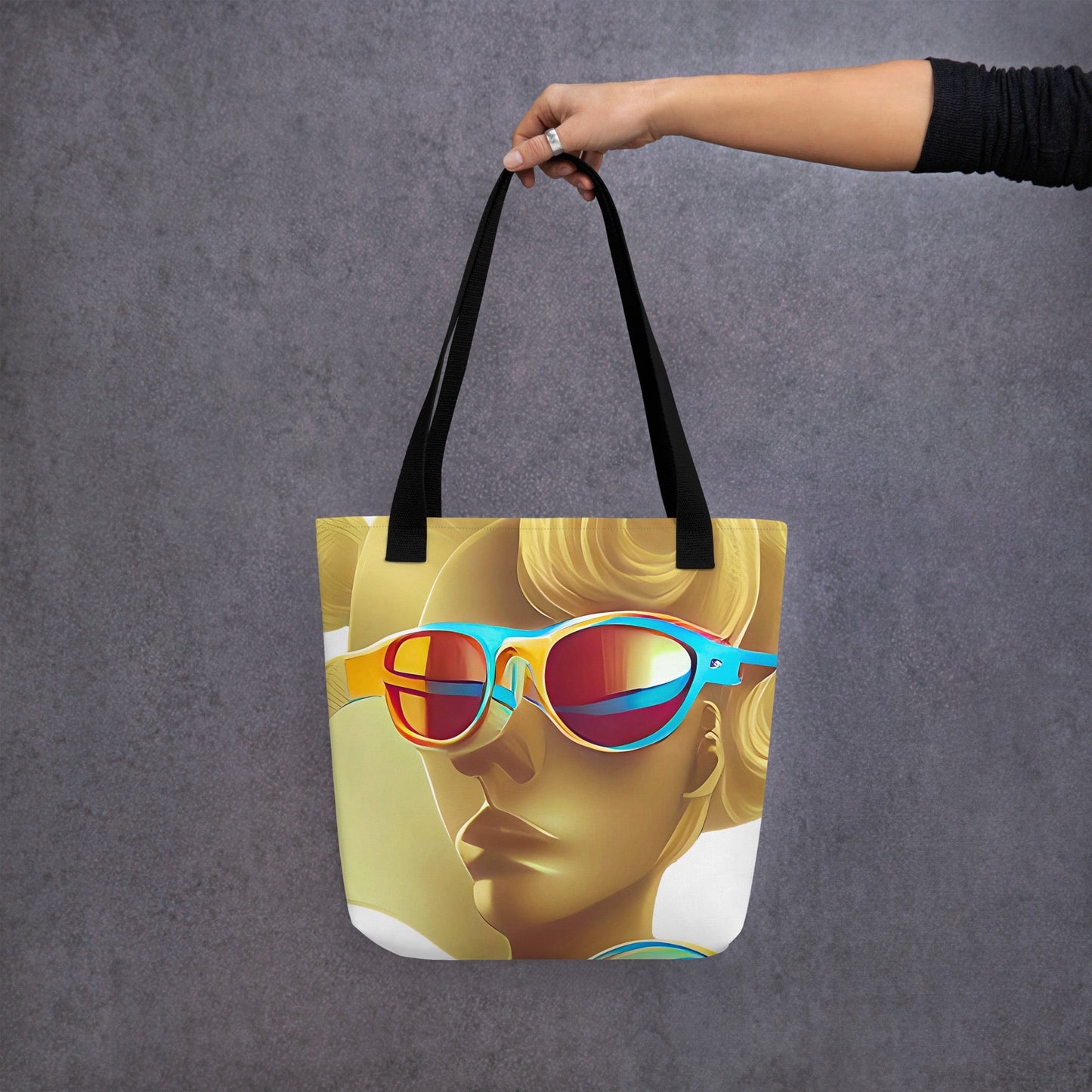 Retro Cool White - Tote Bag - iSAW Company