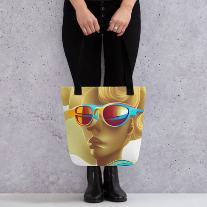 Retro Cool White - Tote Bag - iSAW Company