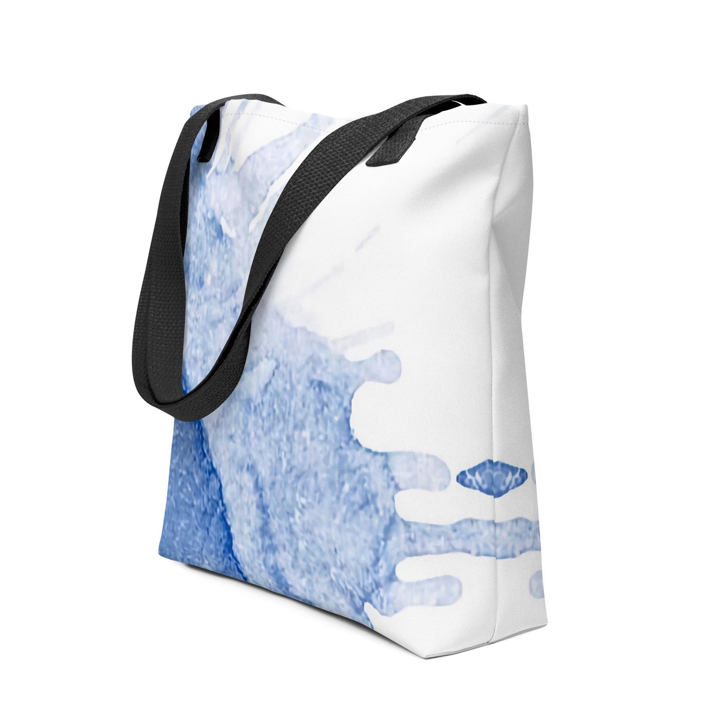 Watercolour Blue Splash - Tote Bag