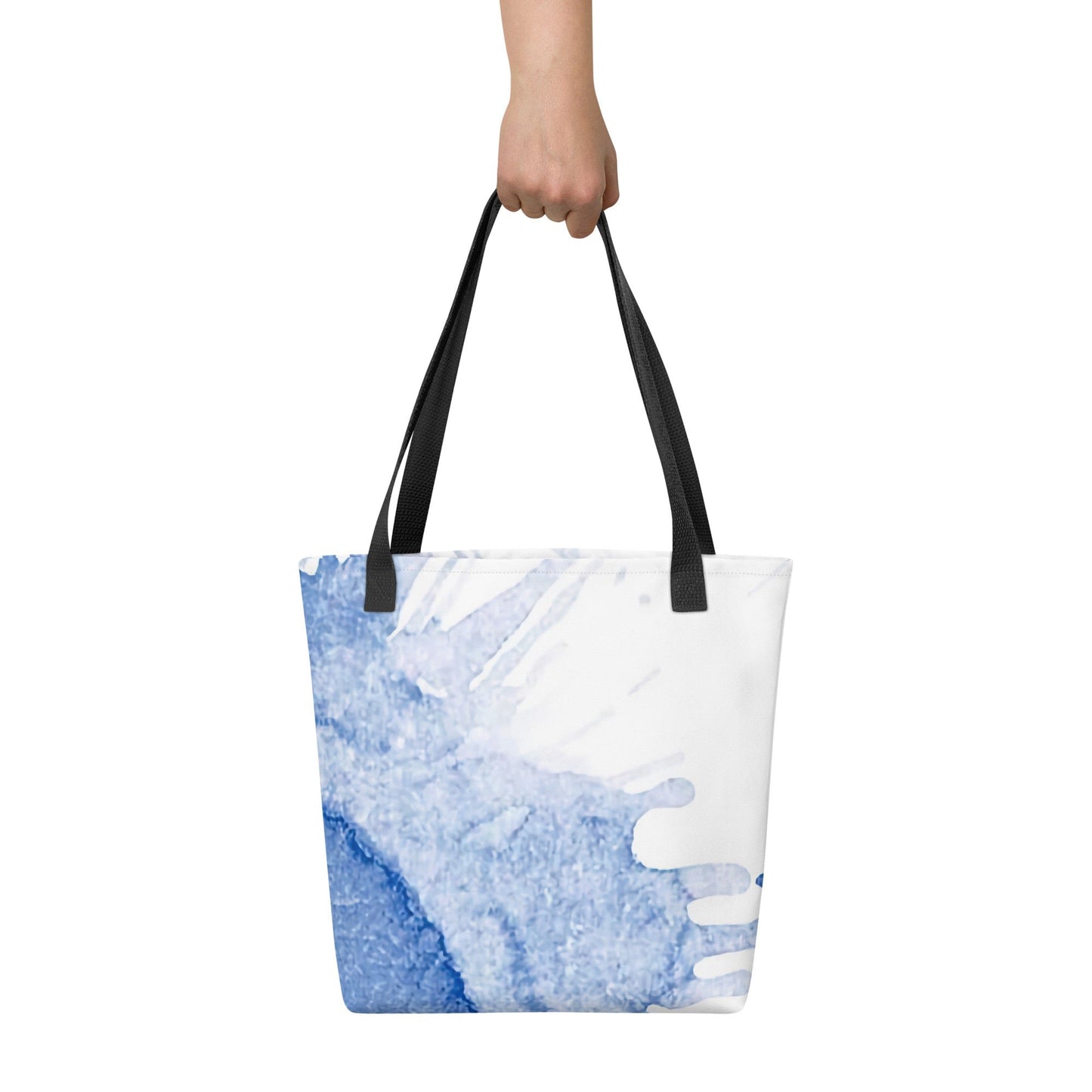 Watercolour Blue Splash - Tote Bag