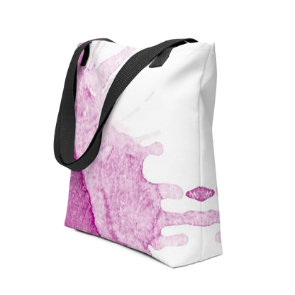Watercolour Pink Splash - Tote Bag