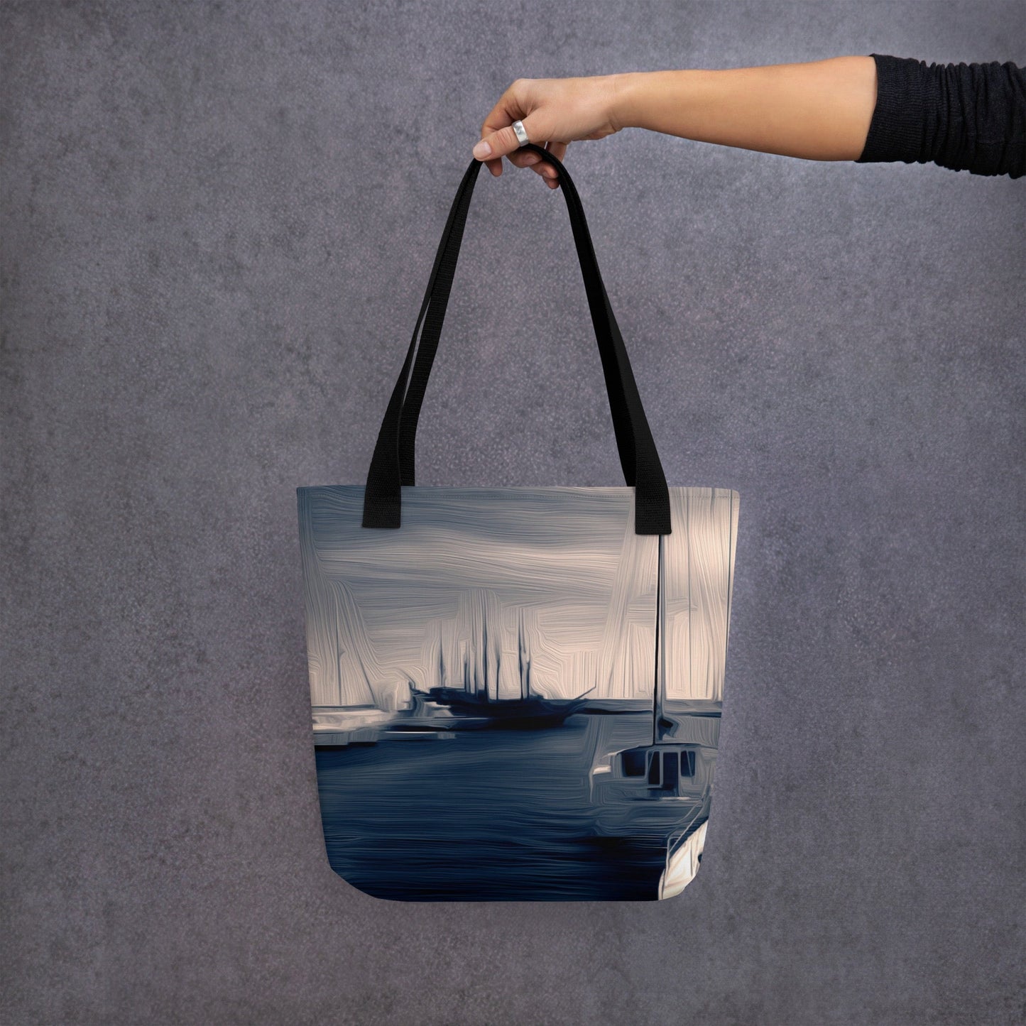 The Sleeping Yachts (at Sunrise) - Tote Bag