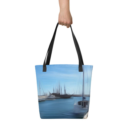 The Sleeping Yachts (at Morning) - Tote Bag