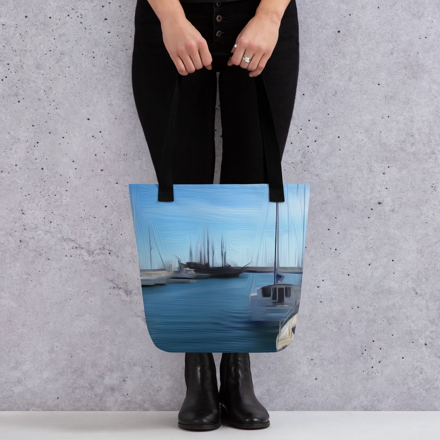 The Sleeping Yachts (at Morning) - Tote Bag