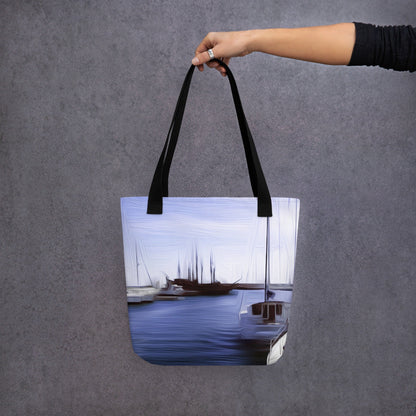 The Sleeping Yachts (at Afternoon) - Tote Bag