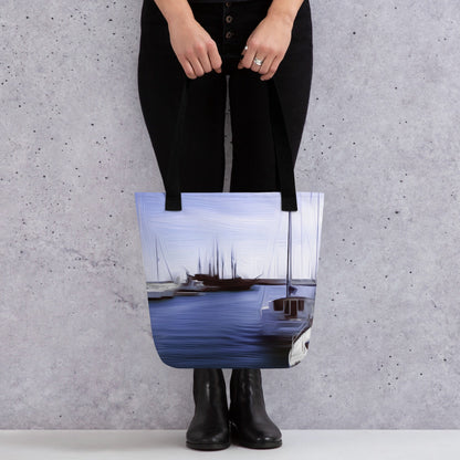 The Sleeping Yachts (at Afternoon) - Tote Bag