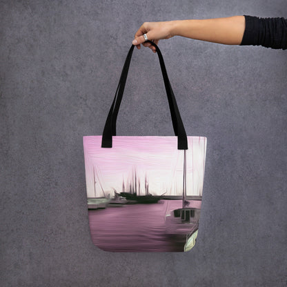 The Sleeping Yachts (at Evening) - Tote Bag