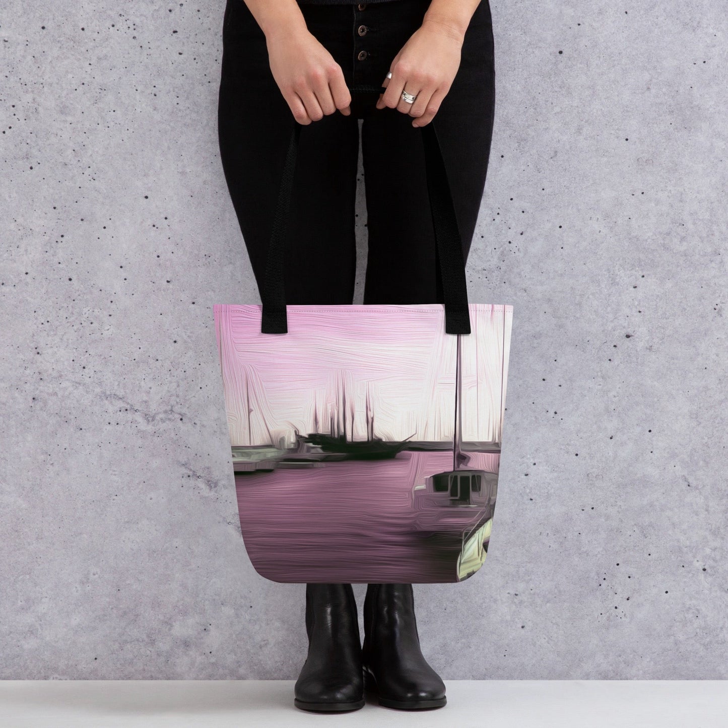 The Sleeping Yachts (at Evening) - Tote Bag