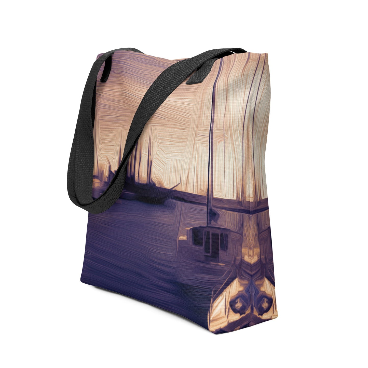 The Sleeping Yachts (at Sunset) - Tote Bag
