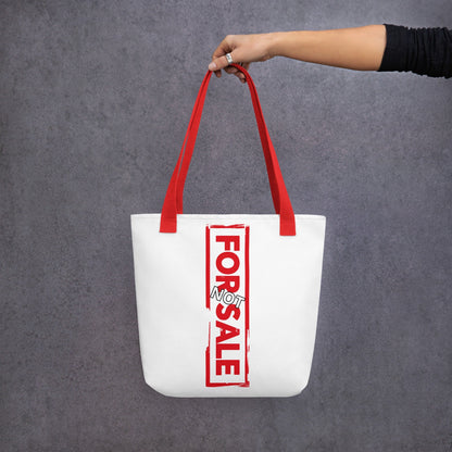 Not For Sale Small Red Stamp - Tote Bag