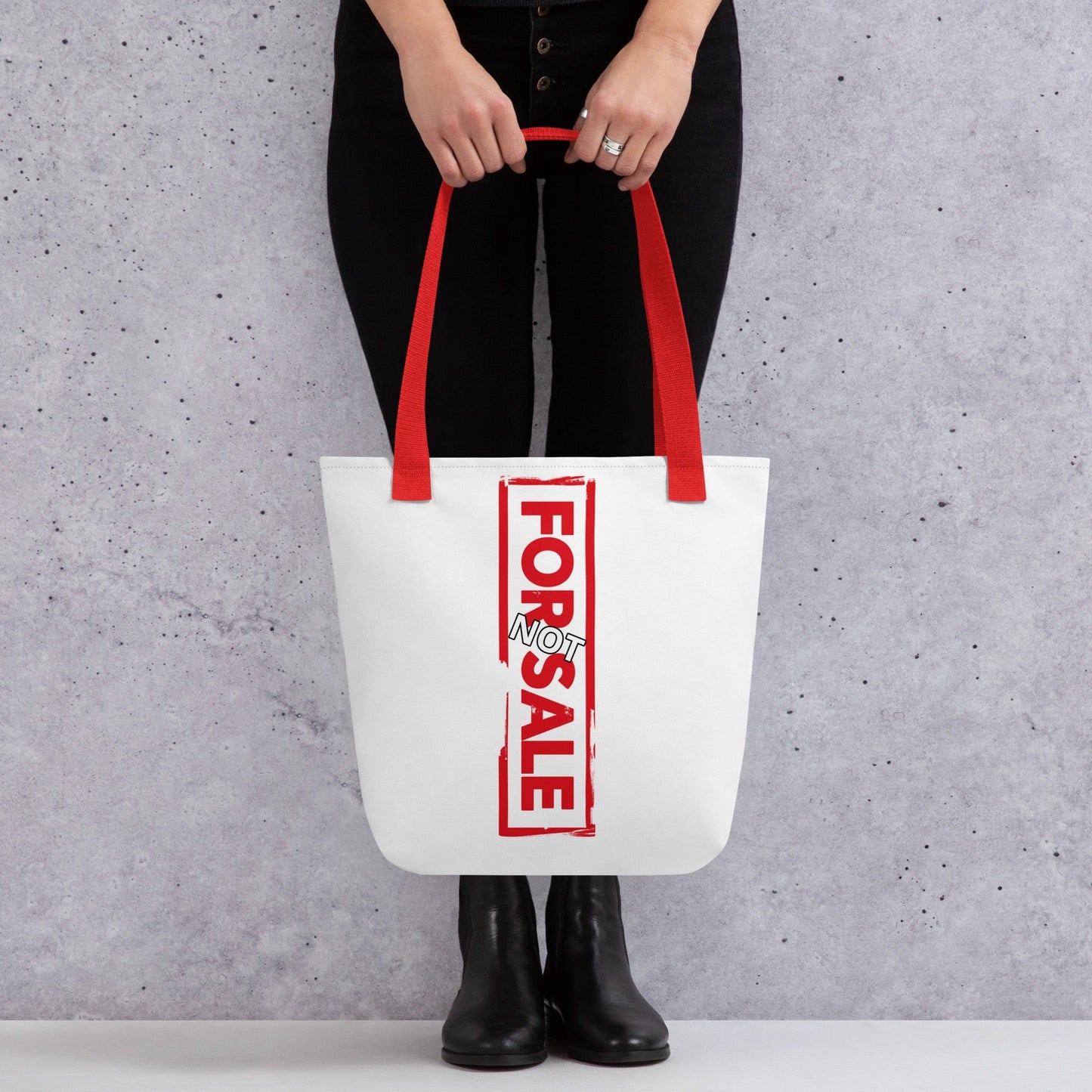 Not For Sale Small Red Stamp - Tote Bag