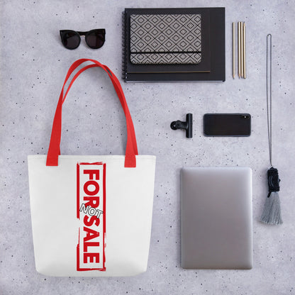 Not For Sale Small Red Stamp - Tote Bag