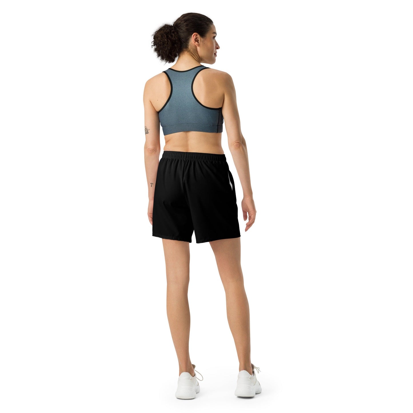 iSAW Unisex Black Athletic Shorts