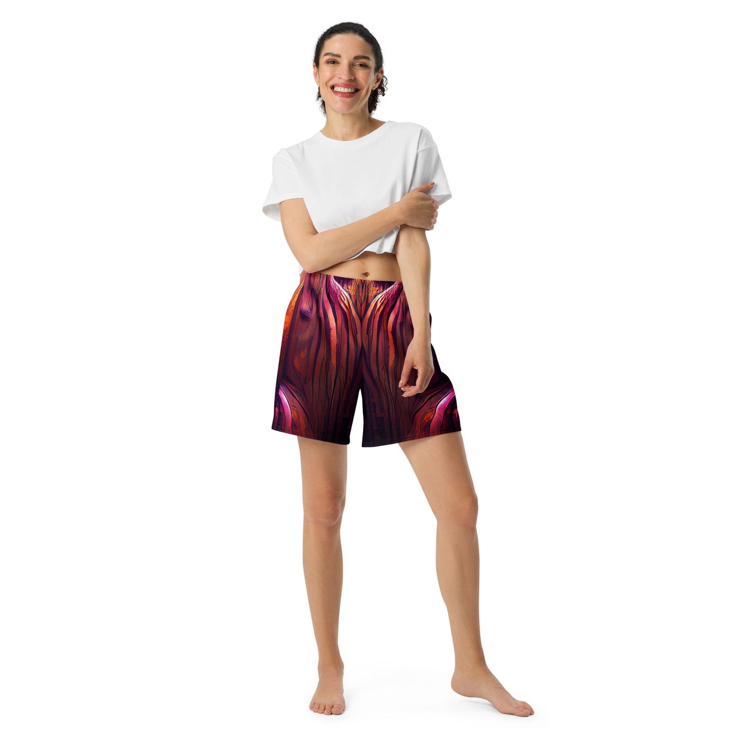 Hardwood - Unisex Athletic Shorts