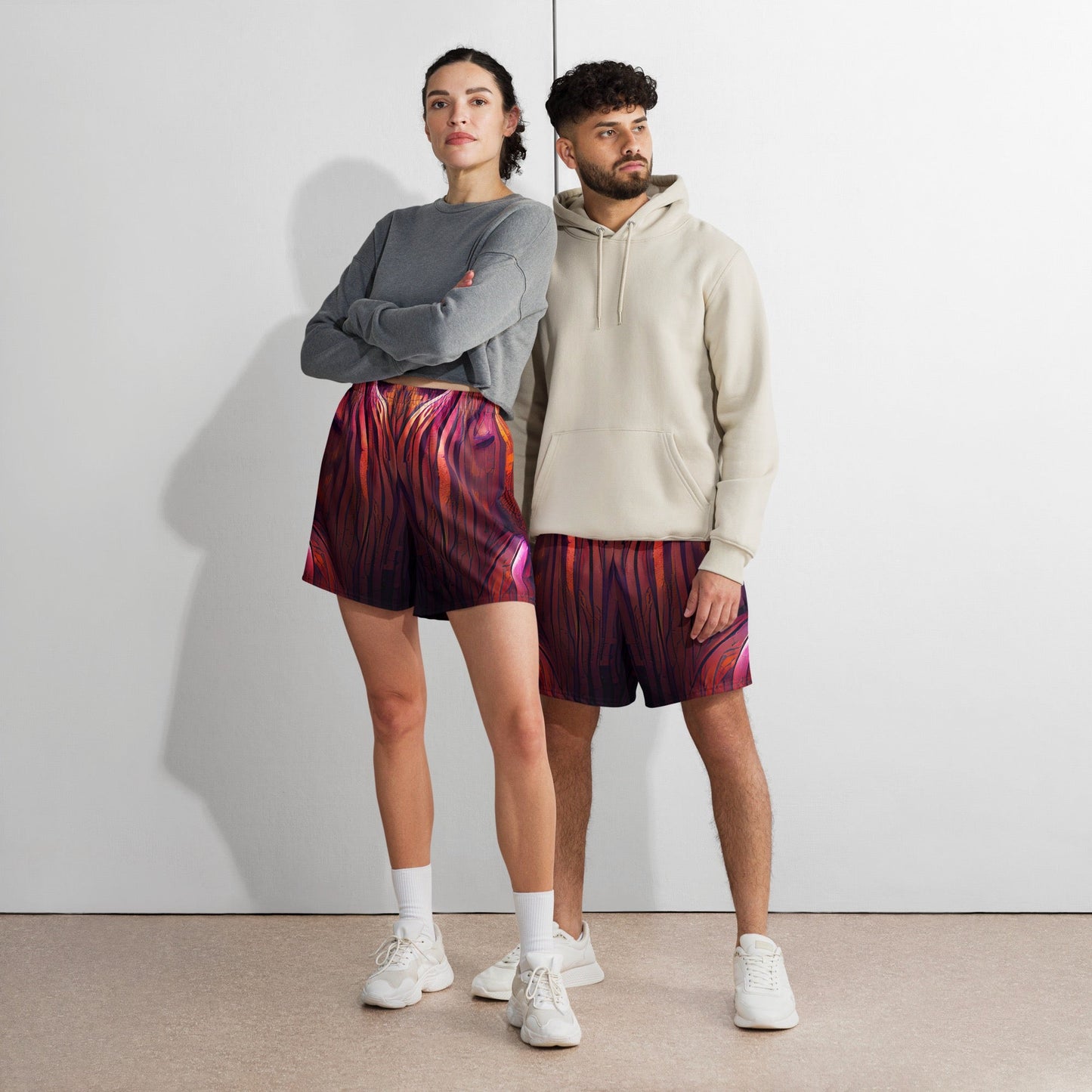 Hardwood - Unisex Athletic Shorts