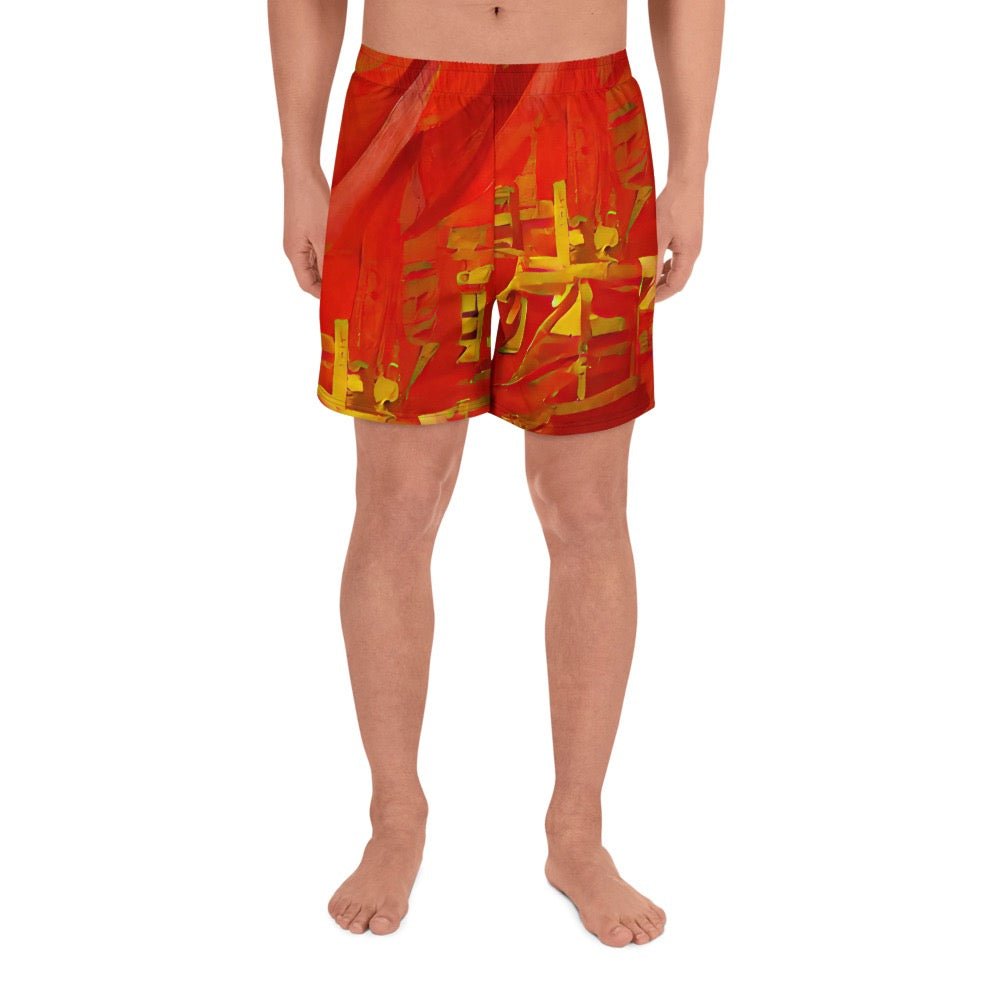 Qízhì - Unisex Athletic Shorts