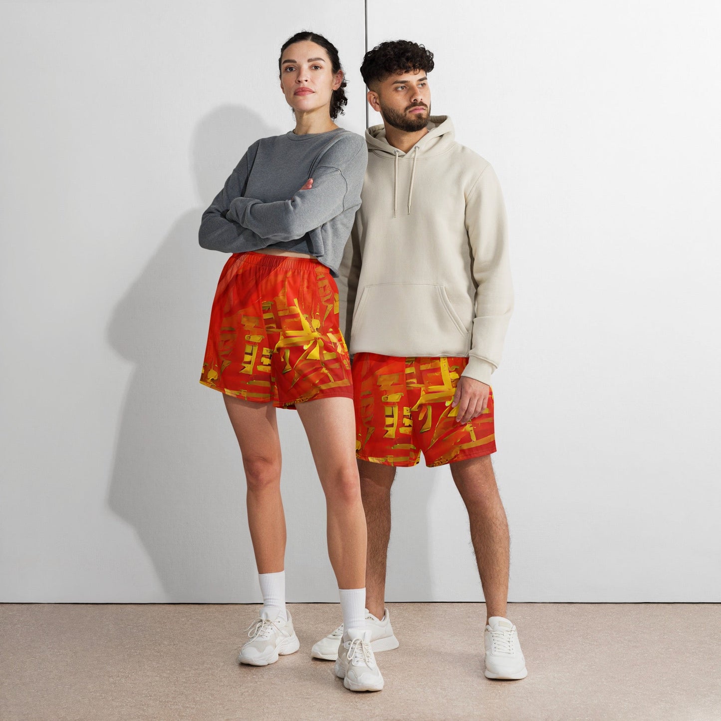 Qízhì - Unisex Athletic Shorts