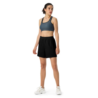 iSAW Unisex Black Athletic Shorts