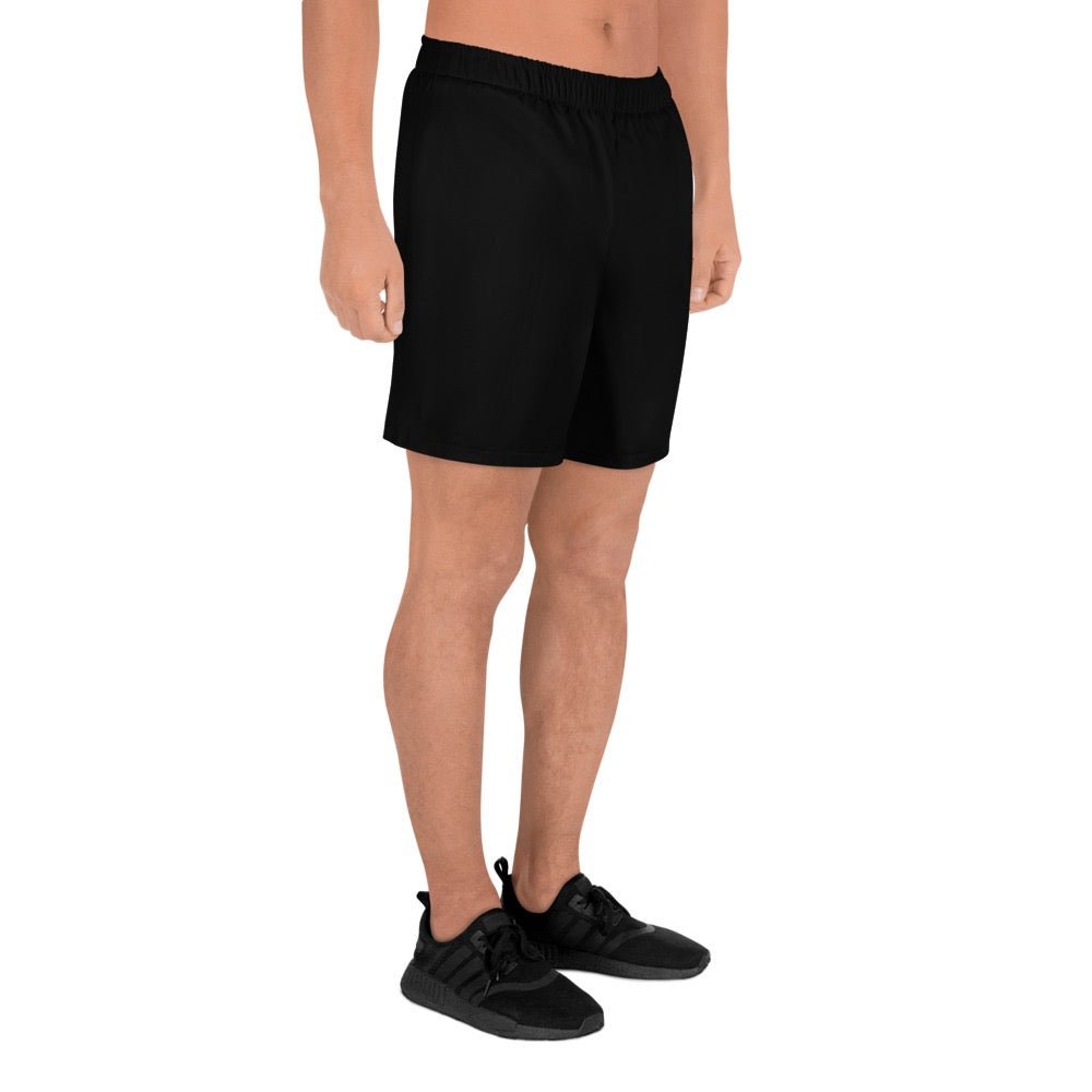 iSAW Unisex Black Athletic Shorts