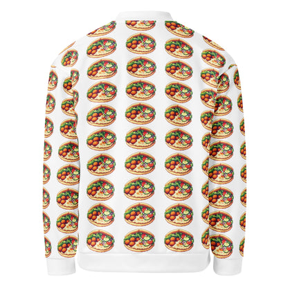 Bomber Jacket | Falafel Party 16 Bit All Over
