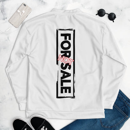Not For Sale Black Stamp - Unisex Bomber Jacket