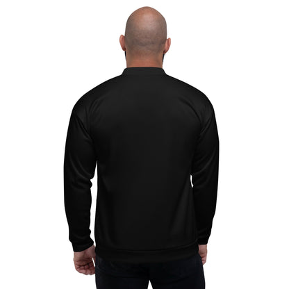 iSAW Unisex Black Bomber Jacket