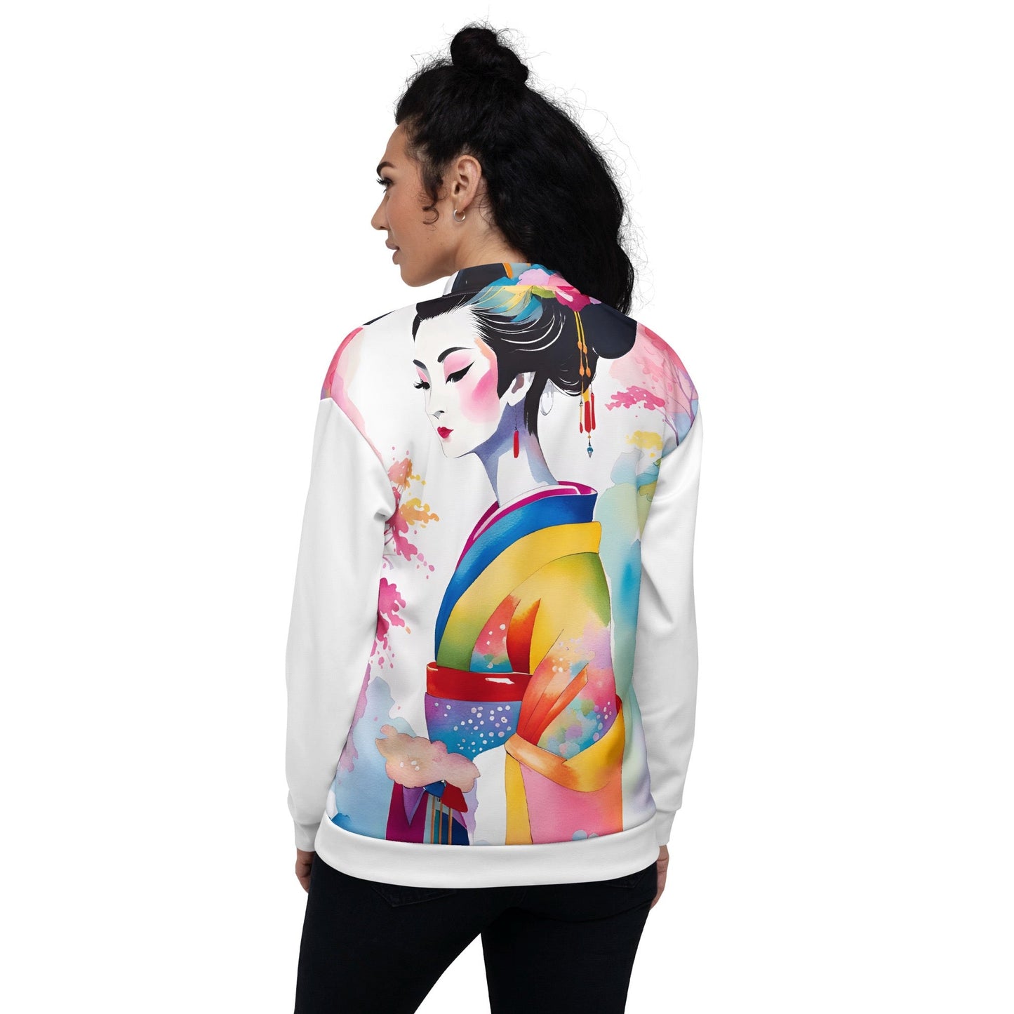 Geisha Girl - Womens Bomber Jacket