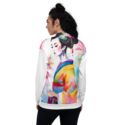 Geisha Girl - Womens Bomber Jacket